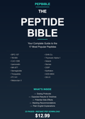The Peptide Bible: Your Complete Guide to the 17 Most Popular Peptides